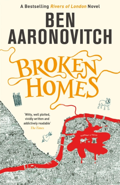 Broken Homes by Ben Aaronovitch (Book 4 of Rivers of London, Paperback, 2014)