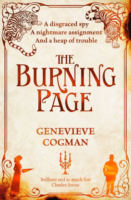 The Burning Page by Genevieve Cogman (Book 3 of the Invisible Library, Paperback)