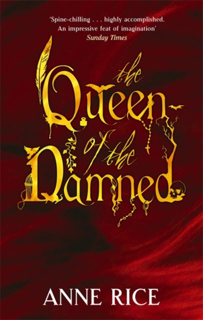 The Queen of the Damned by Anne Rice (Book 3 of the Vampire Chronicles, Paperback)