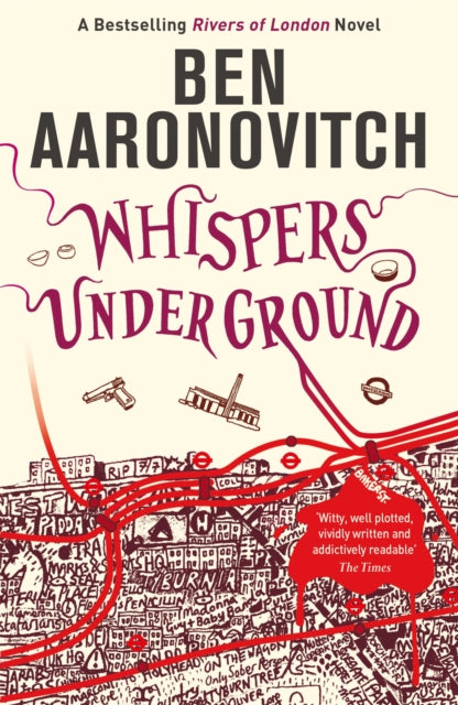 Whispers Underground by Ben Aaronovitch (Book 3 of Rivers of London, Paperback, 2012)